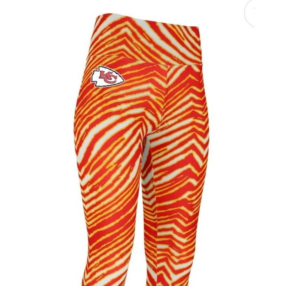 Kansas City Chiefs NEW Zubaz NFL Women's Athletic Leggings Small